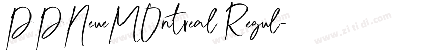 PPNeueMOntreal Regul字体转换 PPNeueMOntreal Regul字体转换